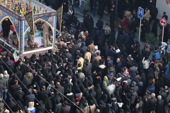 تصاویر / تشییع شهدای گمنام در ارومیه