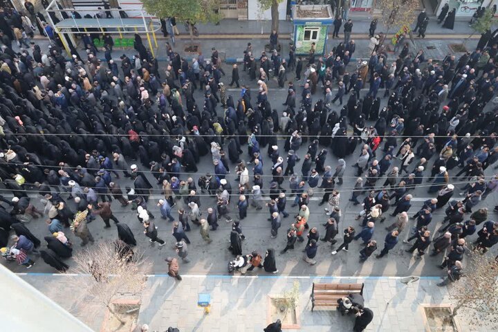 تصاویر / تشییع شهدای گمنام در ارومیه