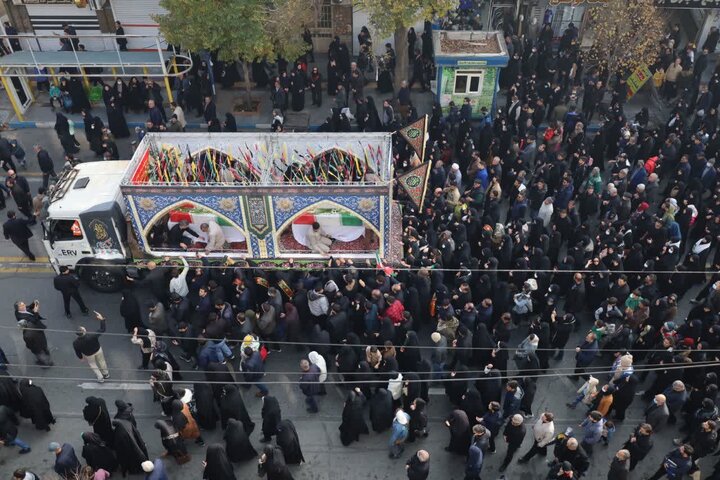 تصاویر / تشییع شهدای گمنام در ارومیه