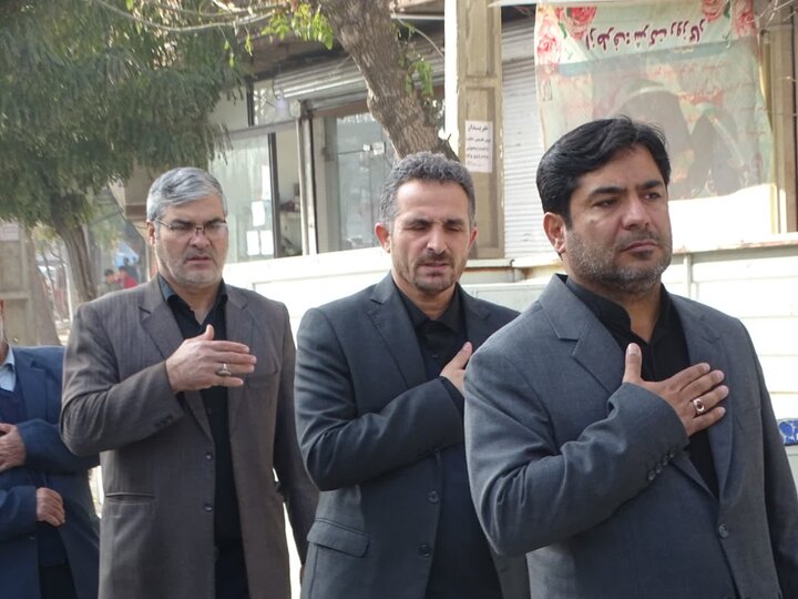 تصاویر/ عزاداری مردم شهرستان چهاربرج در روز شهاد حضرت زهرا (س)