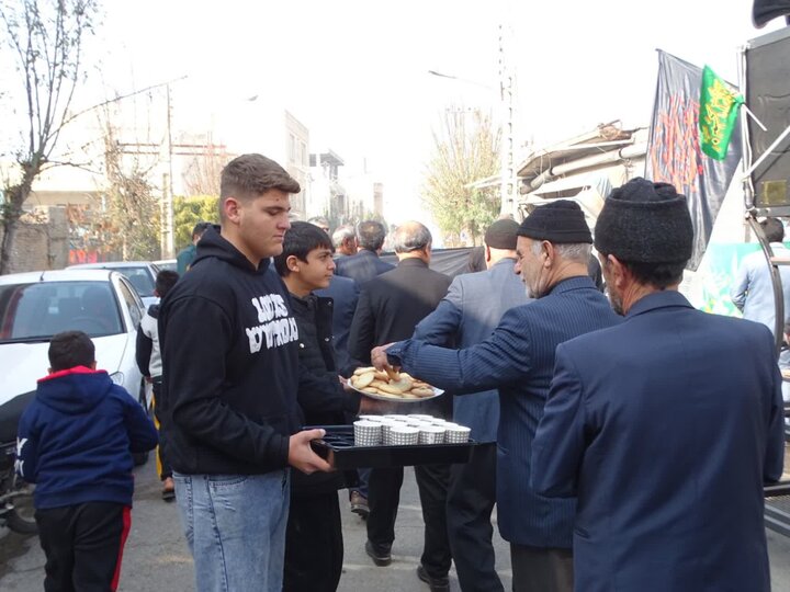 تصاویر/ عزاداری مردم شهرستان چهاربرج در روز شهاد حضرت زهرا (س)