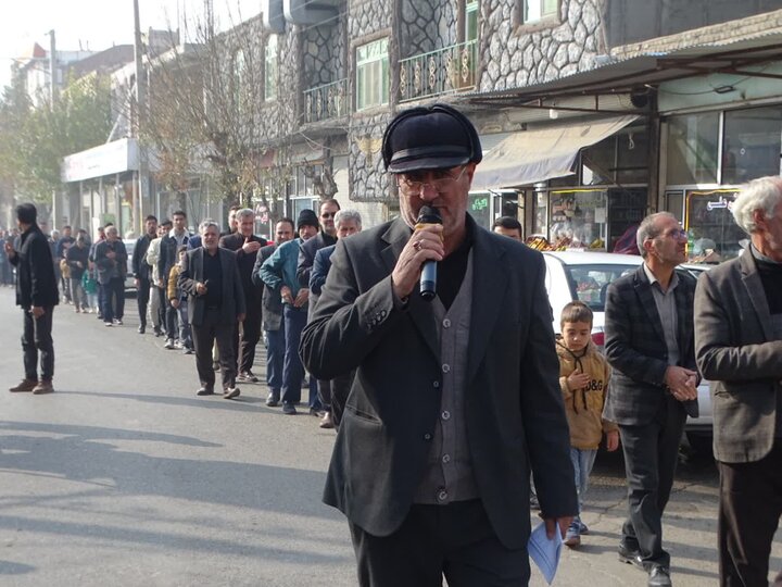 تصاویر/ عزاداری مردم شهرستان چهاربرج در روز شهاد حضرت زهرا (س)