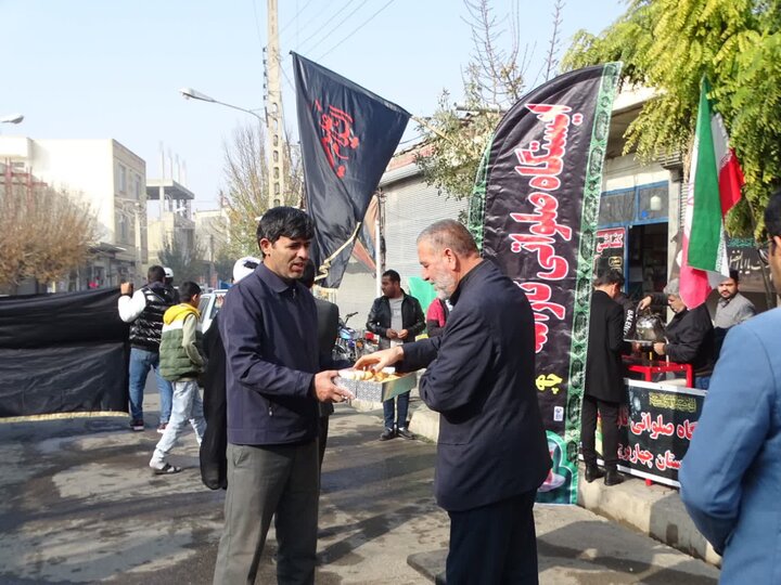 تصاویر/ عزاداری مردم شهرستان چهاربرج در روز شهاد حضرت زهرا (س)