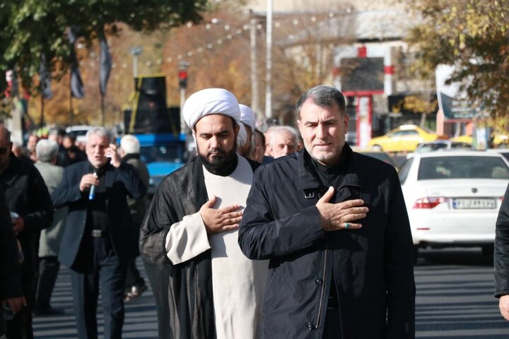 تصاویر/ عزاداری مردم شهرستان ماکو در سالروز شهادت حضرت زهرا (س)