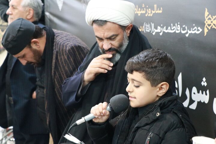 تصاویر/ عزاداری مردم شهرستان ماکو در سالروز شهادت حضرت زهرا (س)