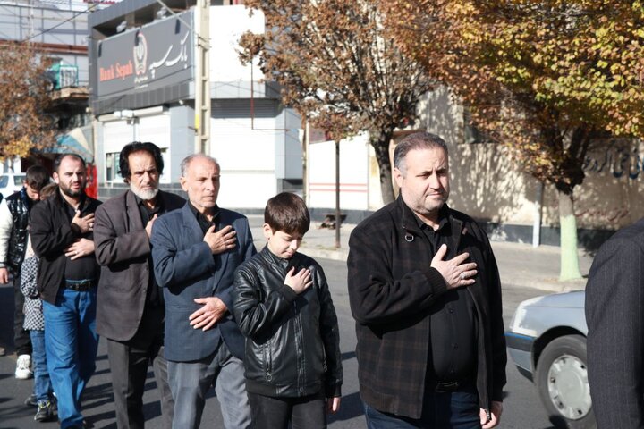 تصاویر/ عزاداری مردم شهرستان ماکو در سالروز شهادت حضرت زهرا (س)