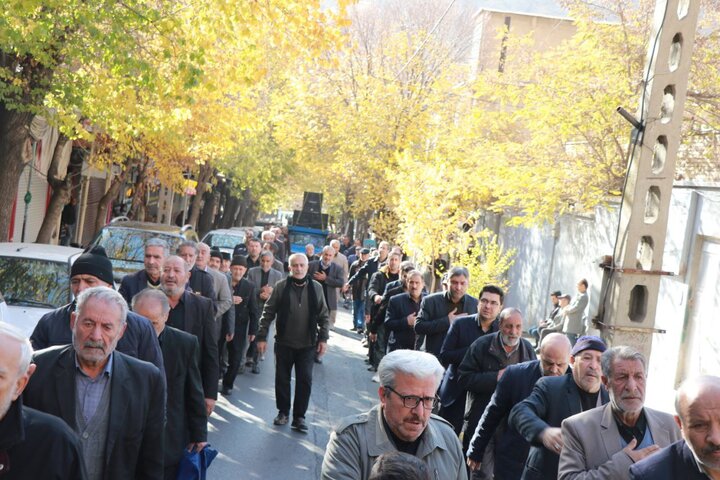 تصاویر/ عزاداری مردم شهرستان ماکو در سالروز شهادت حضرت زهرا (س)