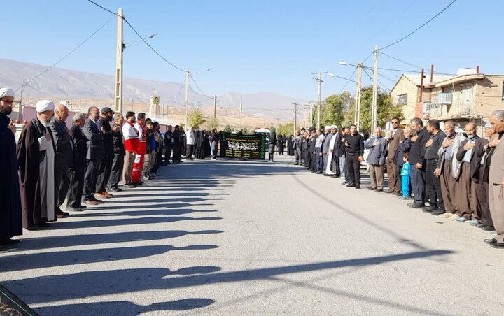 تصاویر/دسته عزاداری شهادت حضرت زهرا سلام الله علیها در شهرستان سیروان