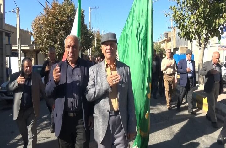 تصاویر/ اقامه عزای فاطمی در شهرستان بدره