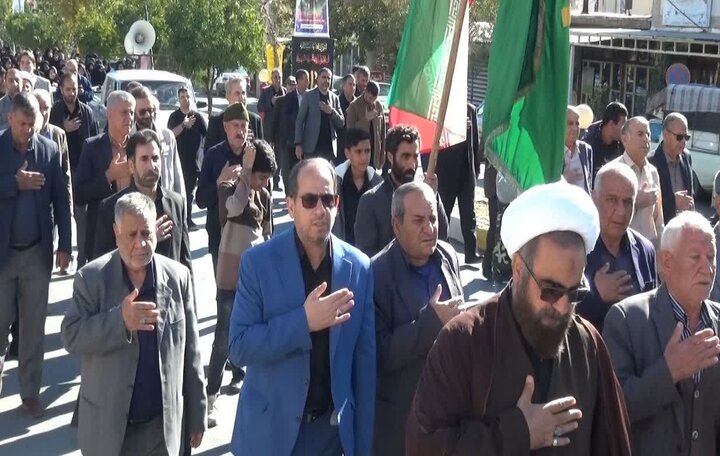 تصاویر/ اقامه عزای فاطمی در شهرستان بدره