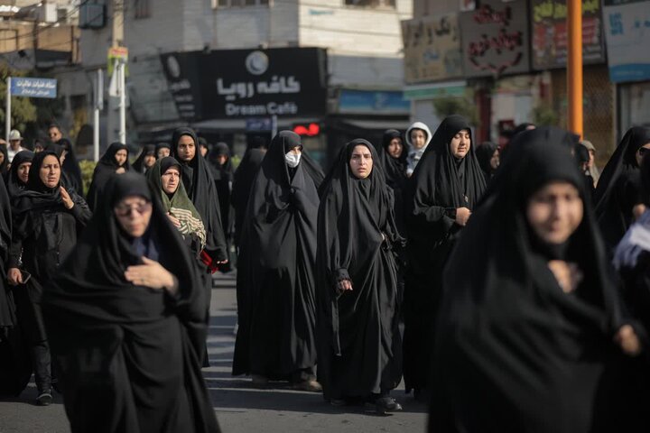 تصاویر/ مراسم عزاداری شهادت حضرت فاطمه زهرا(س) در ساوجبلاغ