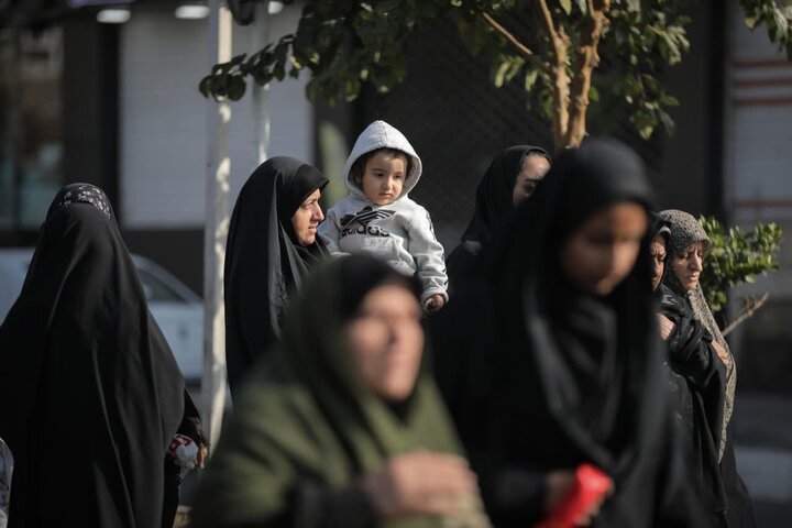 تصاویر/ مراسم عزاداری شهادت حضرت فاطمه زهرا(س) در ساوجبلاغ