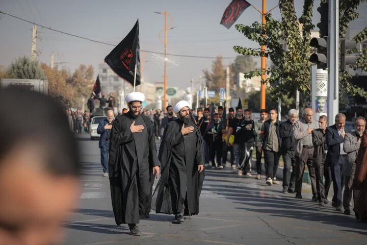 تصاویر/ مراسم عزاداری شهادت حضرت فاطمه زهرا(س) در ساوجبلاغ