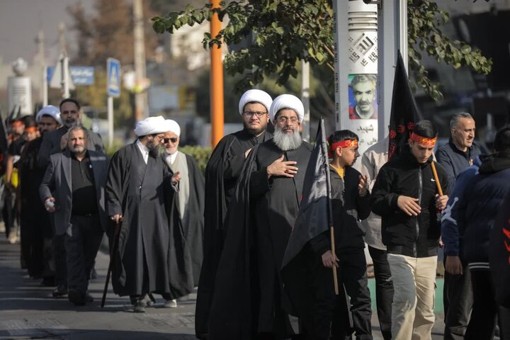 تصاویر/ مراسم عزاداری شهادت حضرت فاطمه زهرا(س) در ساوجبلاغ