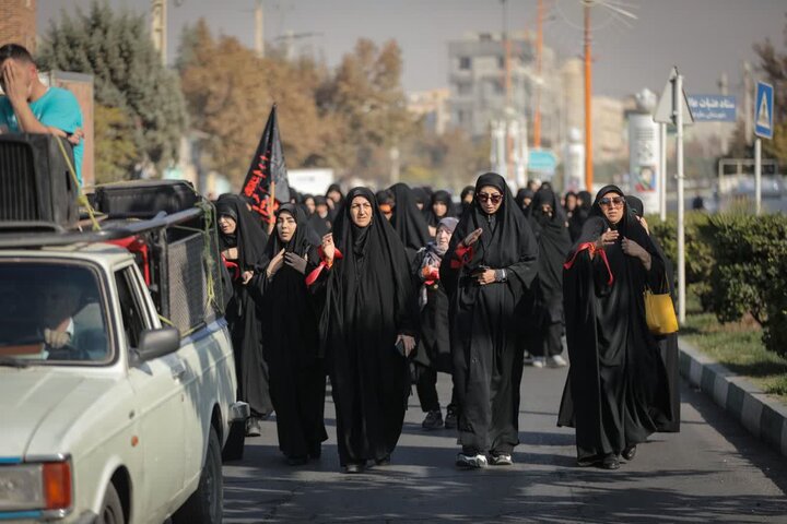 تصاویر/ مراسم عزاداری شهادت حضرت فاطمه زهرا(س) در ساوجبلاغ