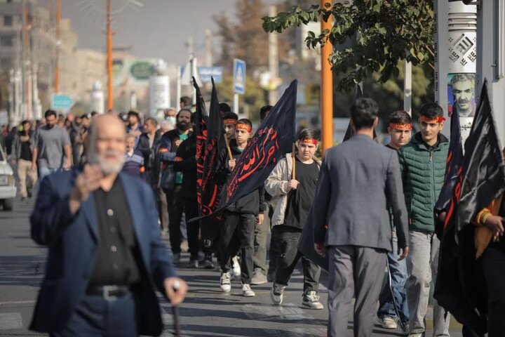 تصاویر/ مراسم عزاداری شهادت حضرت فاطمه زهرا(س) در ساوجبلاغ