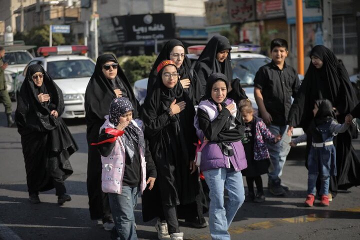 تصاویر/ مراسم عزاداری شهادت حضرت فاطمه زهرا(س) در ساوجبلاغ