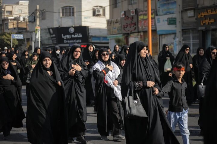 تصاویر/ مراسم عزاداری شهادت حضرت فاطمه زهرا(س) در ساوجبلاغ