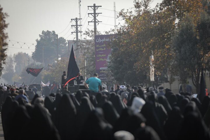 تصاویر/ مراسم عزاداری شهادت حضرت فاطمه زهرا(س) در ساوجبلاغ