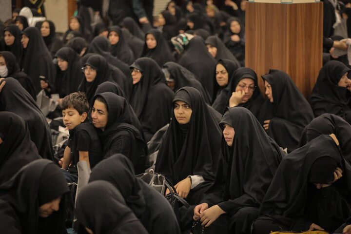 تصاویر/ مراسم عزاداری شهادت حضرت فاطمه زهرا(س) در ساوجبلاغ