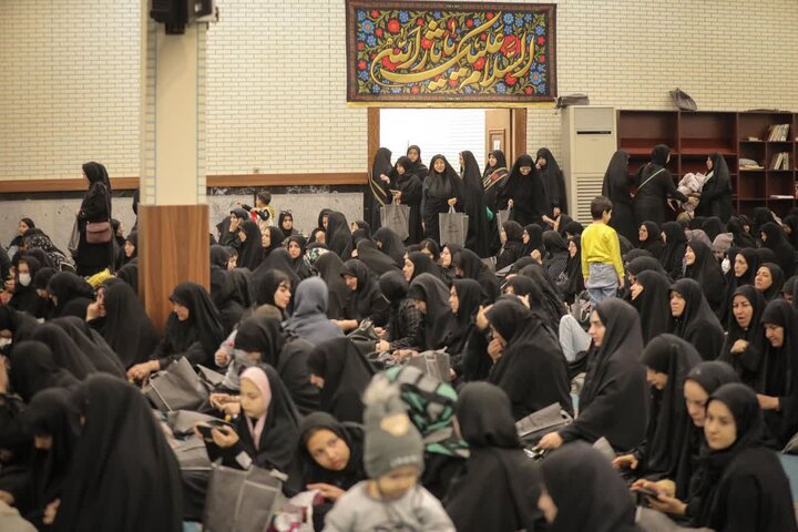 تصاویر/ مراسم عزاداری شهادت حضرت فاطمه زهرا(س) در ساوجبلاغ