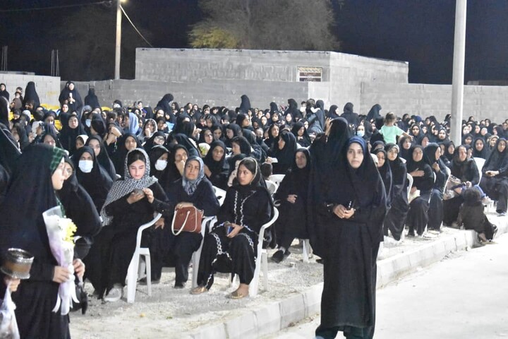 تصاویر/ مراسم شهادت حضرت زهرا(س) با حضور آیت‌الله حسینی بوشهری