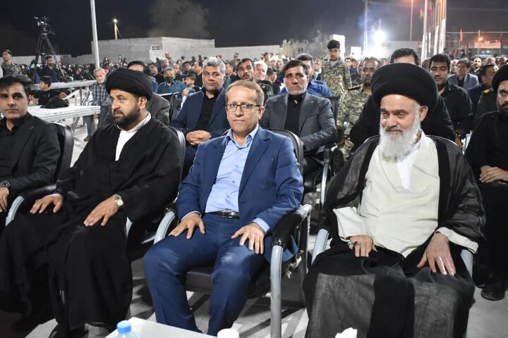 تصاویر/ مراسم شهادت حضرت زهرا(س) با حضور آیت‌الله حسینی بوشهری