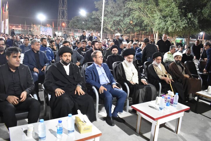 تصاویر/ مراسم شهادت حضرت زهرا(س) با حضور آیت‌الله حسینی بوشهری