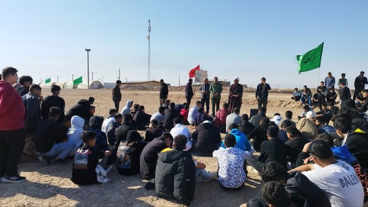 تصاویر/ دانش آموزان دیلمی در راهیان نور