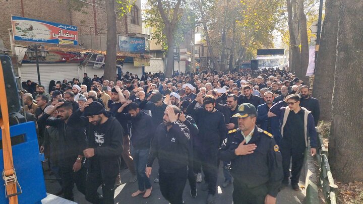 تصاویر/ اجتماع عزاداران فاطمی در دماوند