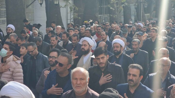 تصاویر/ اجتماع عزاداران فاطمی در دماوند