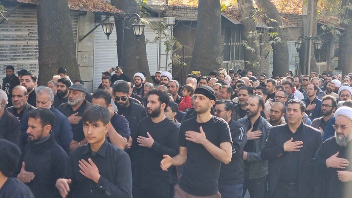 تصاویر/ اجتماع عزاداران فاطمی در دماوند