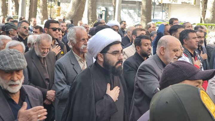 تصاویر/ اجتماع عزاداران فاطمی در دماوند