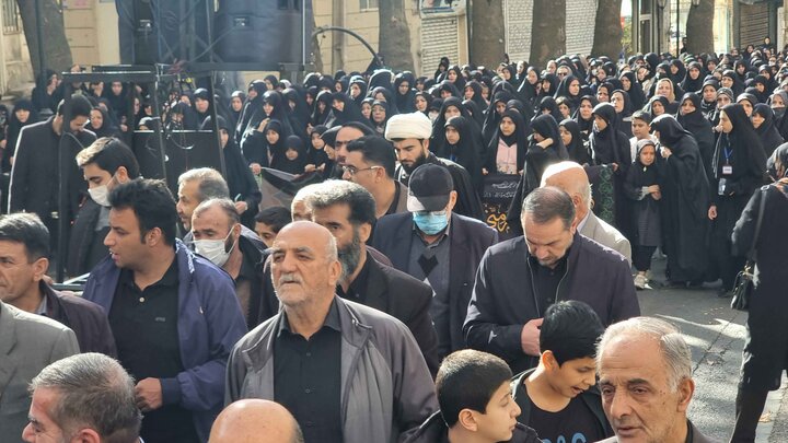 تصاویر/ اجتماع عزاداران فاطمی در دماوند