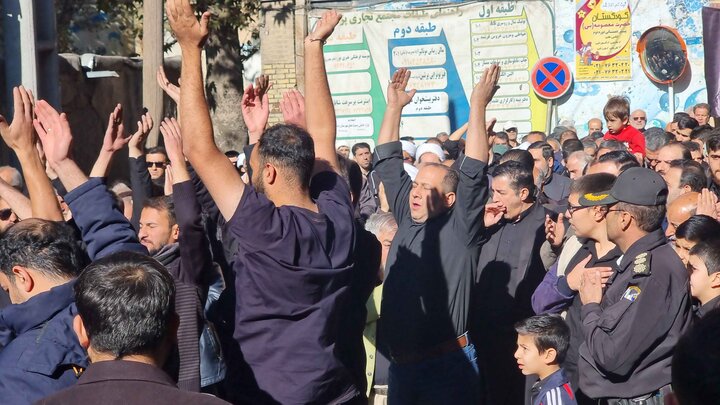 تصاویر/ اجتماع عزاداران فاطمی در دماوند