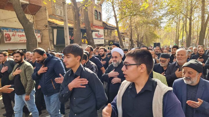 تصاویر/ اجتماع عزاداران فاطمی در دماوند