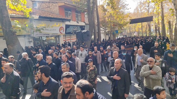 تصاویر/ اجتماع عزاداران فاطمی در دماوند