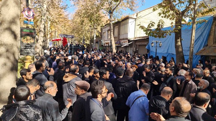 تصاویر/ اجتماع عزاداران فاطمی در دماوند