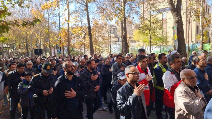 تصاویر/ اجتماع عزاداران فاطمی در دماوند