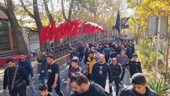 تصاویر/ اجتماع عزاداران فاطمی در دماوند