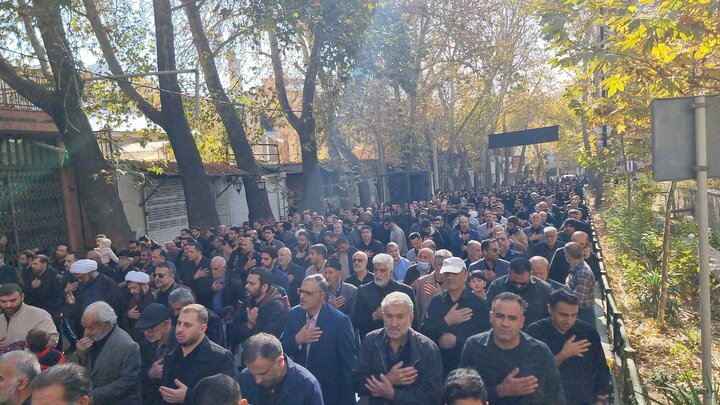 تصاویر/ اجتماع عزاداران فاطمی در دماوند