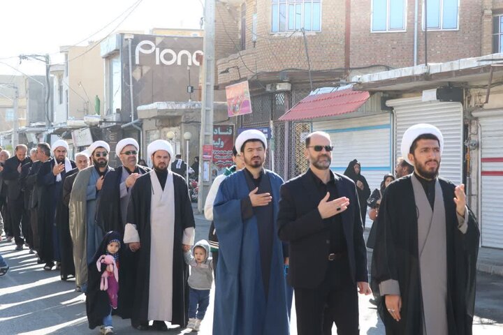 تصاویر/ عزاداری مردم تکاب در سالروز شهادت حضرت زهرا (س)