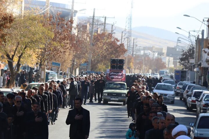 تصاویر/ عزاداری مردم تکاب در سالروز شهادت حضرت زهرا (س)