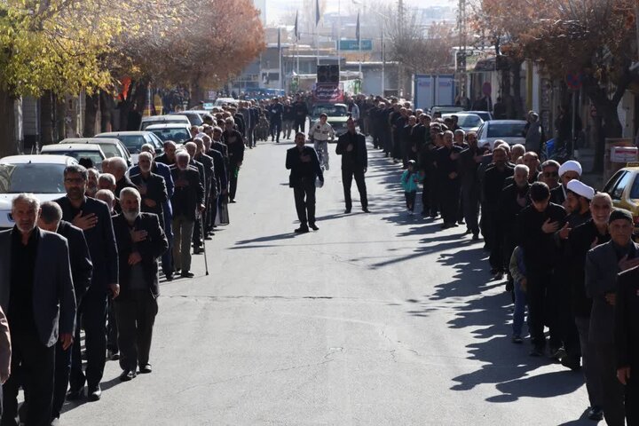 تصاویر/ عزاداری مردم تکاب در سالروز شهادت حضرت زهرا (س)