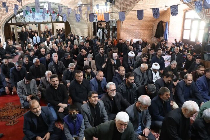 تصاویر/ عزاداری مردم تکاب در سالروز شهادت حضرت زهرا (س)