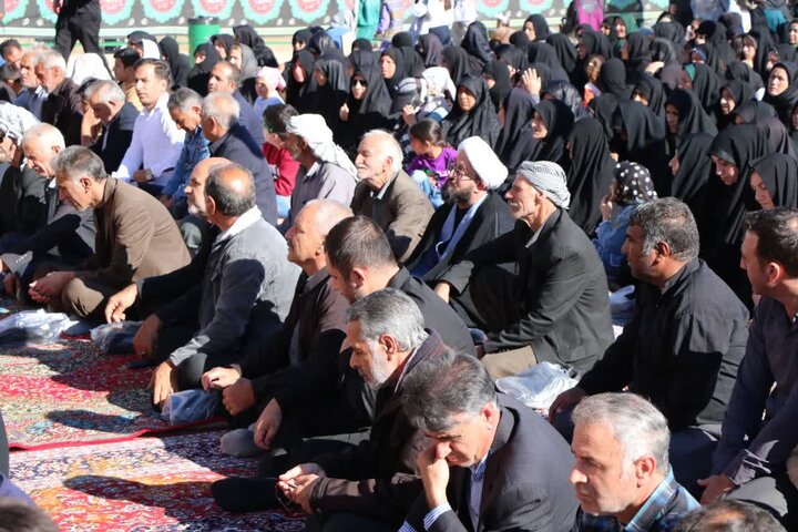 مراسم عزاداری شهادت حضرت زهرا (س) در امامزاده سیدفلک‌الدین(ع)