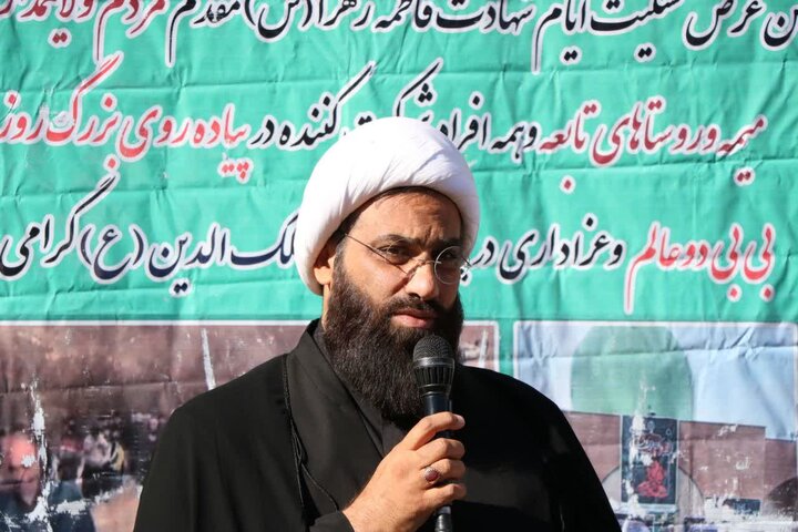 مراسم عزاداری شهادت حضرت زهرا (س) در امامزاده سیدفلک‌الدین(ع)