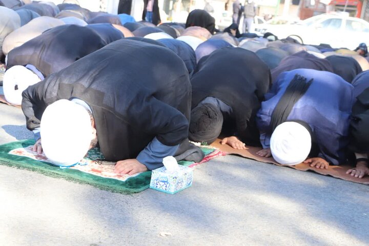 تصاویر/ برگزاری نماز باران در شهرستان قروه