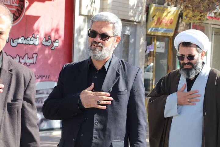 تصاویر/دسته عزاداری شهادت حضرت فاطمه زهرا (س) در قروه