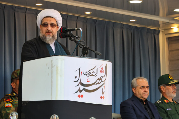 تشییع باشکوه پیکر مطهر شهدای گمنام در تبریز